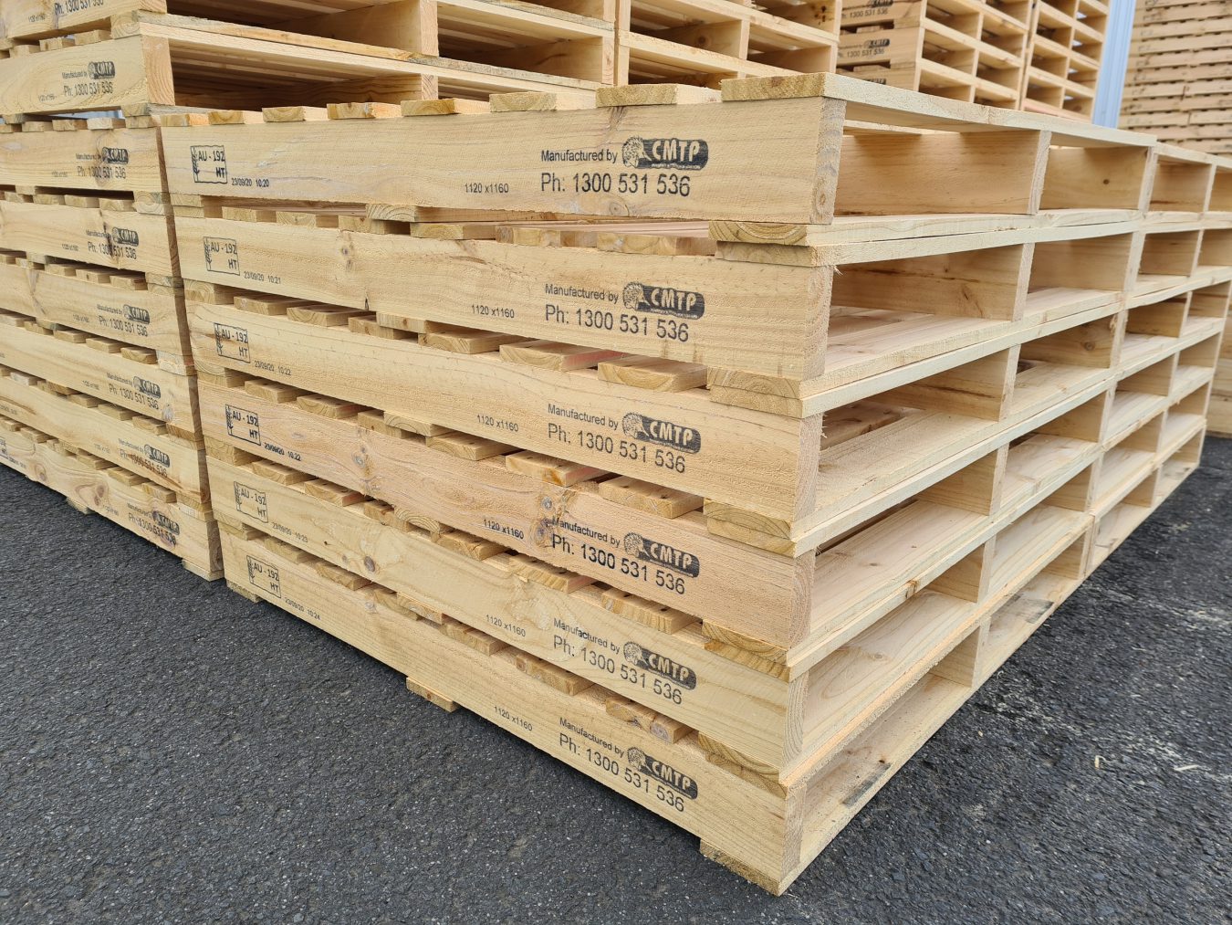 ISPM15 Certified Export Pallets CMTP