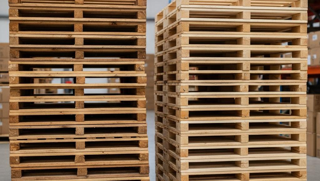 Hardwood vs Softwood Pallets