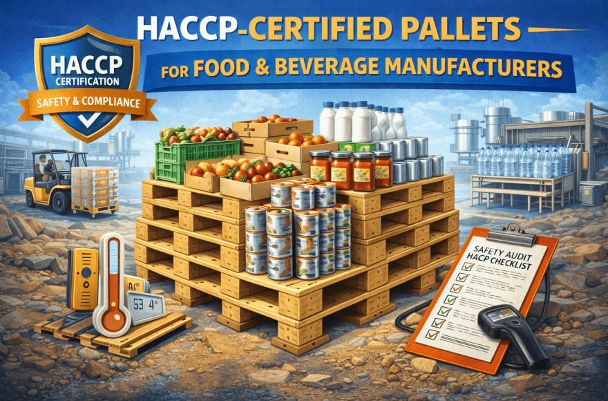 HACCP-Certified Pallets for Food & Beverage Manufacturers
